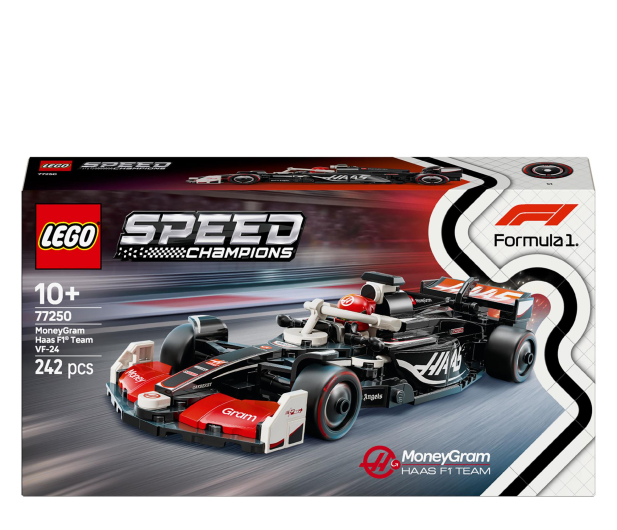 LEGO Speed Champions 77250 Bolid F1® MoneyGram Haas Team VF-24 - 1308243 - zdjęcie